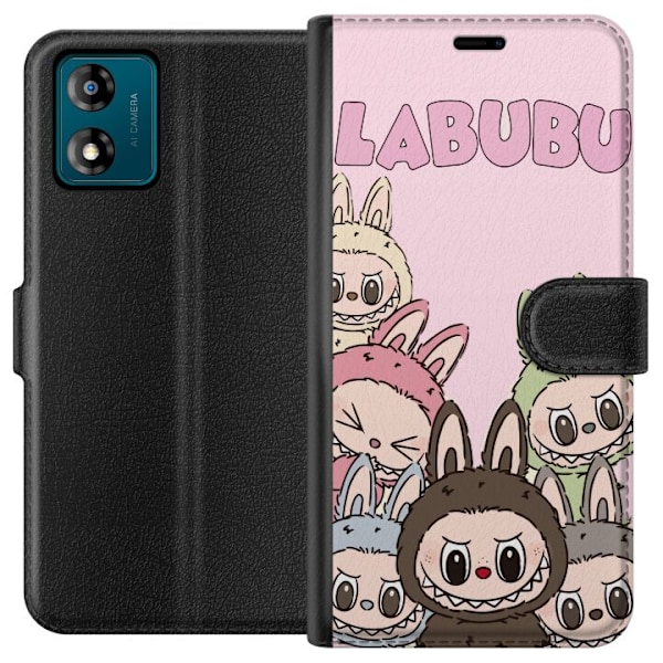 Motorola Moto E13 Tegnebogsetui Labubu Classics