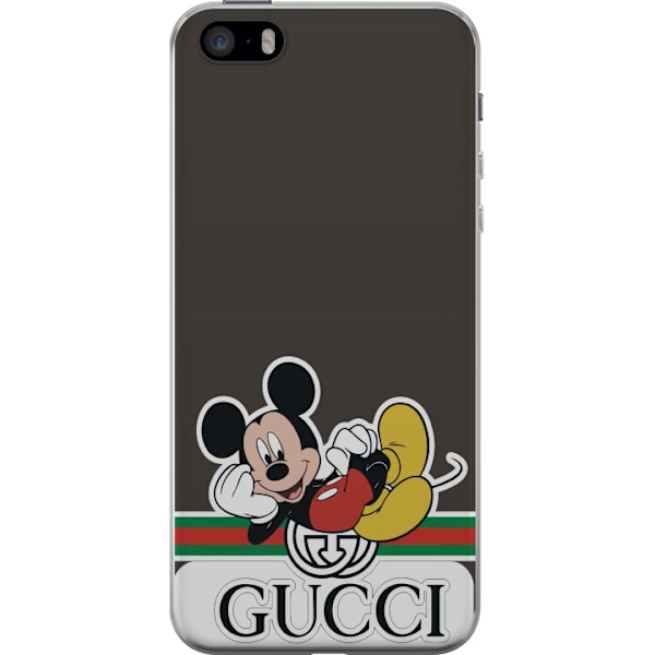 Apple iPhone 5s Gjennomsiktig deksel Gucci Musse Pig