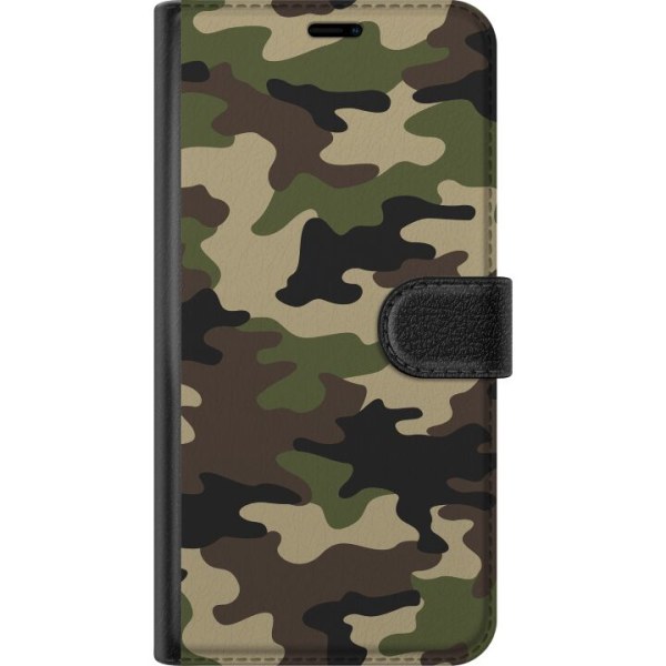 Samsung Galaxy A32 5G Tegnebogsetui Skov camo