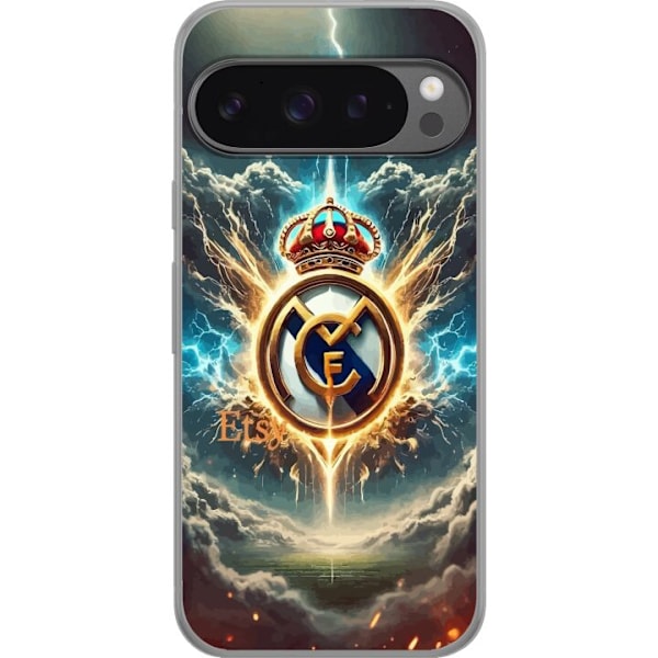 Google Pixel 9 Pro XL Gennemsigtig cover Real Madrid