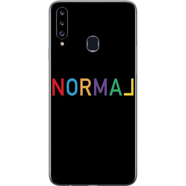 Samsung Galaxy A20s Gjennomsiktig deksel Normal