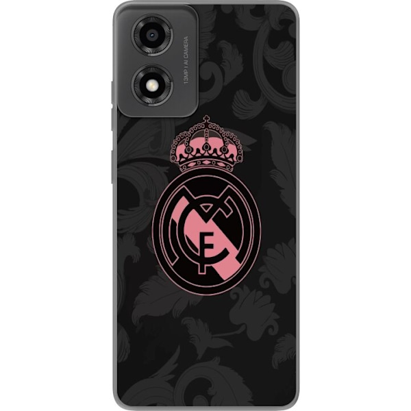 Motorola Moto E14 Gennemsigtig cover Real Madrid