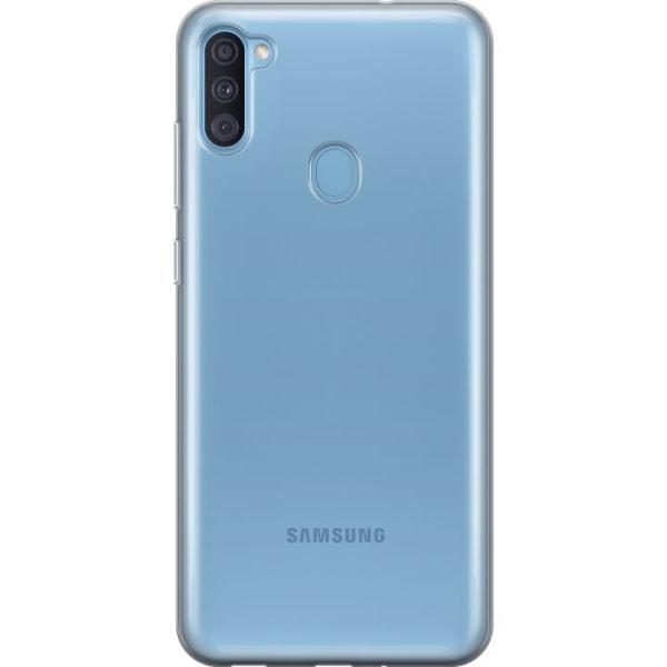 Samsung Galaxy A11 Läpinäkyvä Kuoret TPU