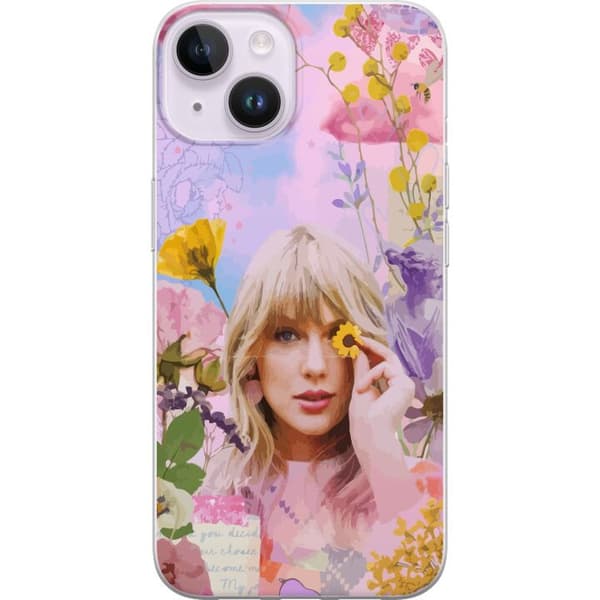 Kompatibelt Mobildeksel til Apple iPhone 14 Taylor Swift