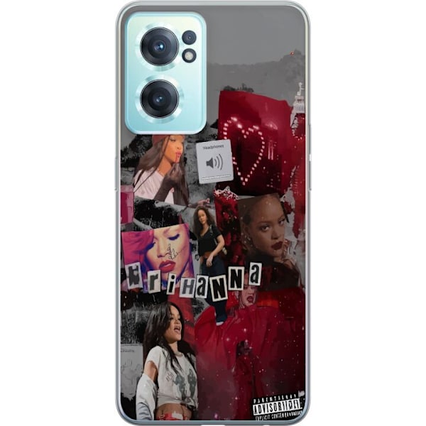 OnePlus Nord CE 2 5G Genomskinligt Skal Rihanna – Iconic Fashion Moments