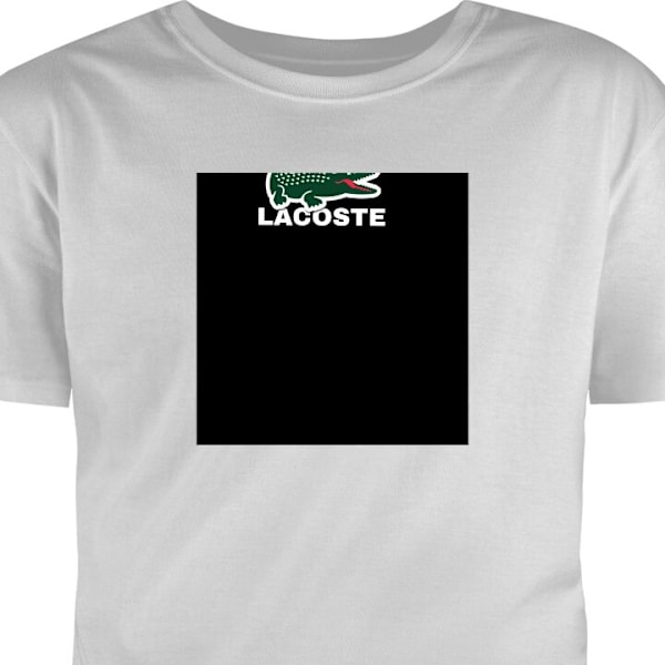 Børne T-shirt | Behagelig T-shirt til Børn Lacoste grå 7-8 År