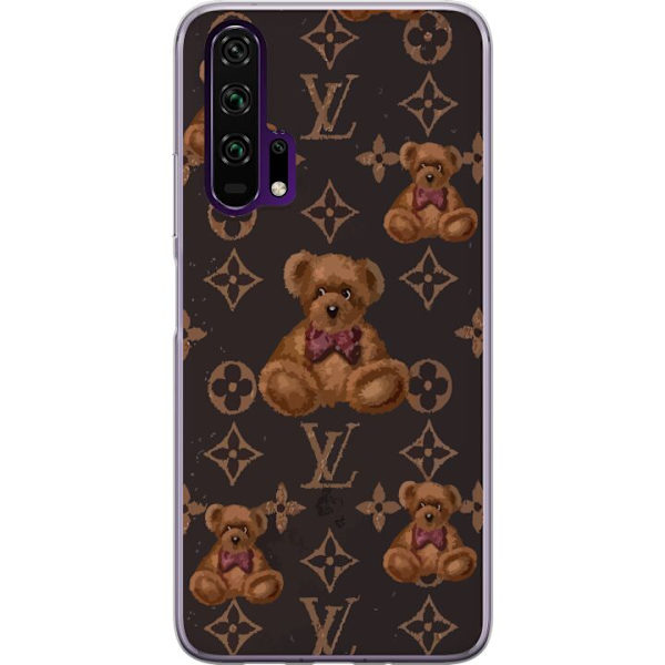 Honor 20 Pro  Läpinäkyvä kuori Louis Vuitton Teddykarhu Kuvio Ylellinen Muotisuunnittelu Suosittu Motiivi Muoti-Trendi Ylelliset Asusteet
