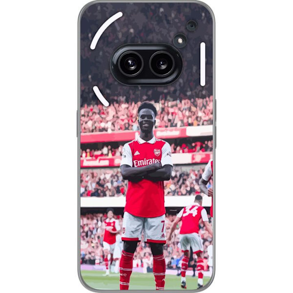 Nothing Phone (2a) Genomskinligt Skal Bukayo Saka