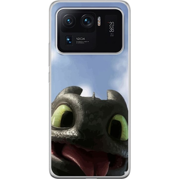 Xiaomi Mi 11 Ultra Genomskinligt Skal How to Train Your Dragon (Draktränaren)