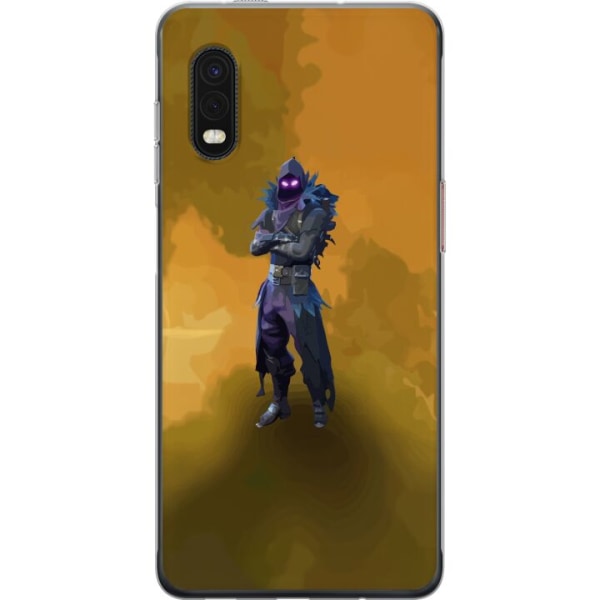 Samsung Galaxy Xcover Pro Gennemsigtig cover Fortnite - Raven