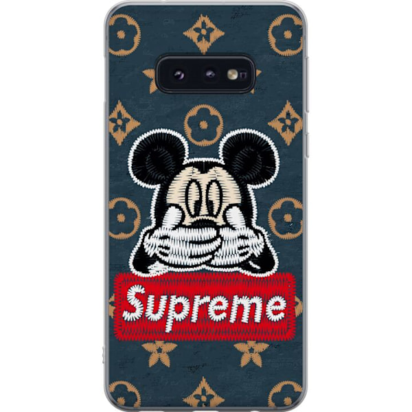 Samsung Galaxy S10e Genomskinligt Skal OOPS mickey