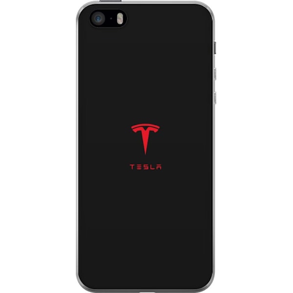 Apple iPhone SE (2016) Läpinäkyvä kuori Tesla