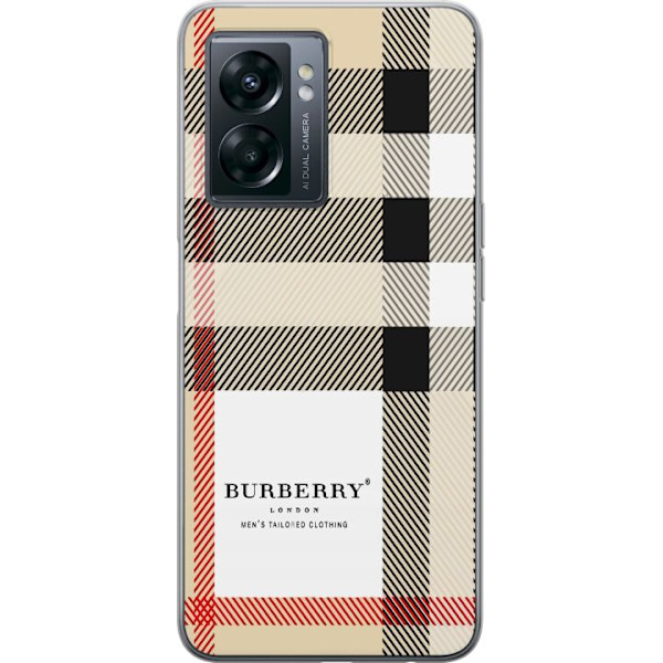 OnePlus Nord N300 Genomskinligt Skal Burberry