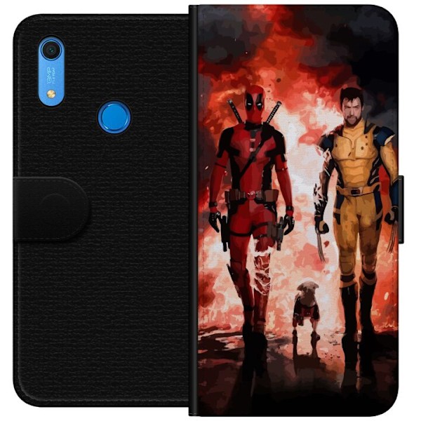 Huawei Y6s (2019) Plånboksfodral Wolverine Deadpool