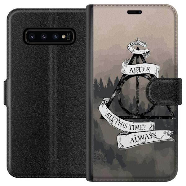 Samsung Galaxy S10 Tegnebogsetui Harry Potter