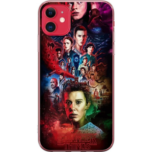 Apple iPhone 11 Läpinäkyvä kuori Stranger Things