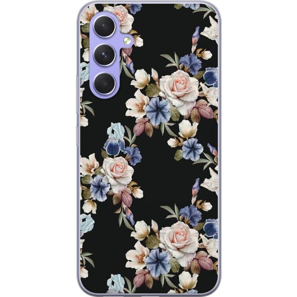 Kompatibelt Mobildeksel til Samsung Galaxy A54 Blomster