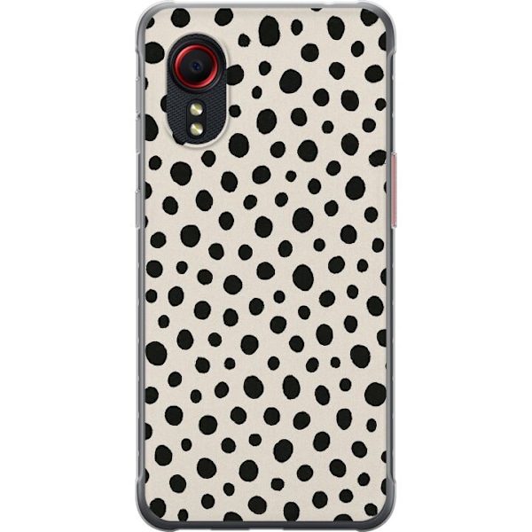 Samsung Galaxy Xcover 5 Genomskinligt Skal Dot Dance