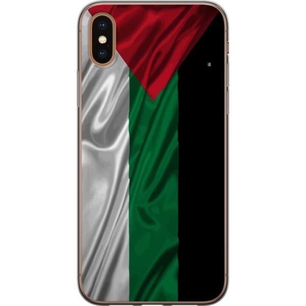 Apple iPhone XS Max Läpinäkyvä kuori Palestiina