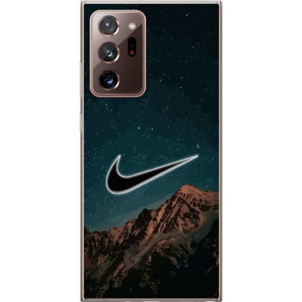 Samsung Galaxy Note20 Ultra Läpinäkyvä kuori Nike