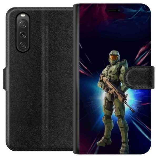 Sony Xperia 10 V Plånboksfodral Fortnite - Master Chief