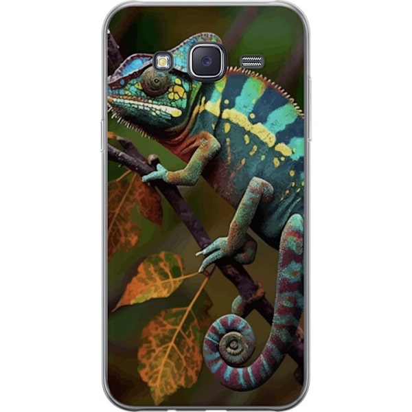 Samsung Galaxy J5 Gennemsigtig cover Edderkop Grafisk Streetwear Design Dyremønster Moderne Bylivsstil Populært Motiv Kreativ Kunst Trend