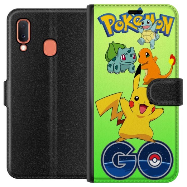 Samsung Galaxy A20e Plånboksfodral Pokemon