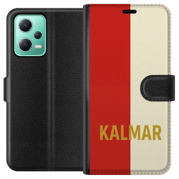 Xiaomi Redmi Note 12 Tegnebogsetui Kalmar - fodbold