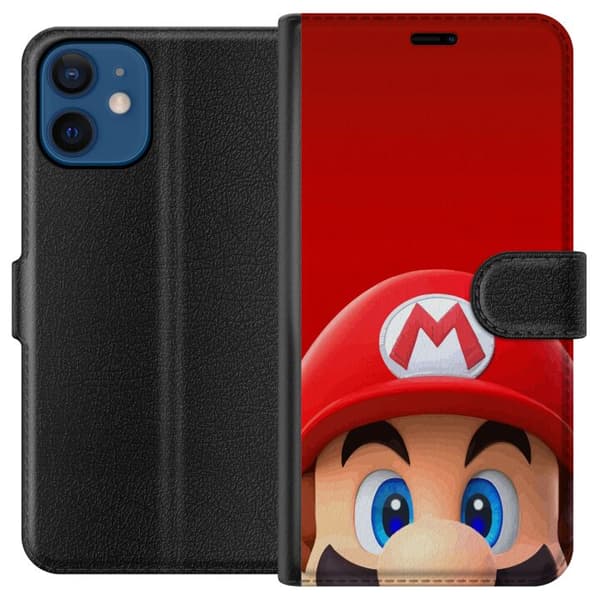 Kompatibelt Plånboksfodral till Apple iPhone 12 Super Mario