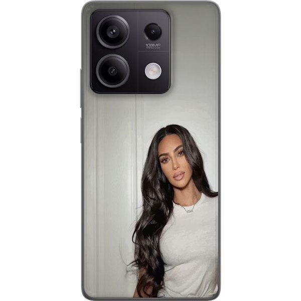 Xiaomi Redmi Note 13 Läpinäkyvä kuori Kim Kardashian – Iconic Style Collection