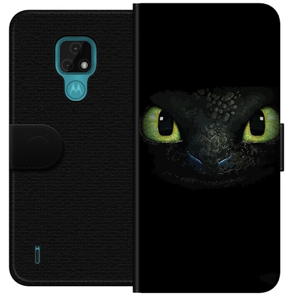 Motorola Moto E7 Plånboksfodral How to Train Your Dragon (Draktränaren)