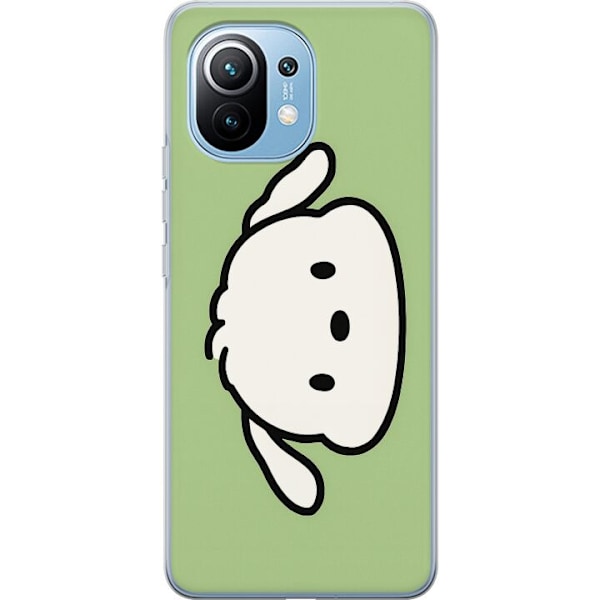 Xiaomi Mi 11 Gennemsigtig cover Snoopy Flip