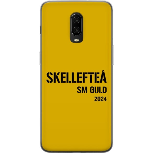 OnePlus 6T Läpinäkyvä kuori Skellefteå SM KULTA