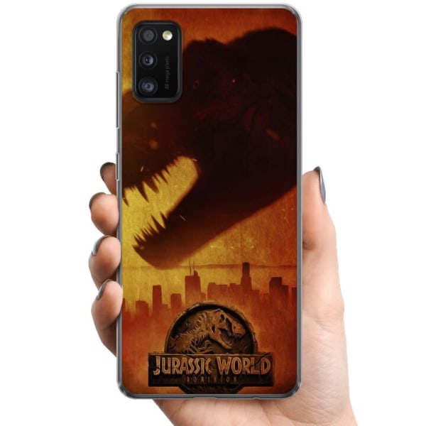 Samsung Galaxy A41 TPU Matkapuhelimen kuori Jurassic World Dom