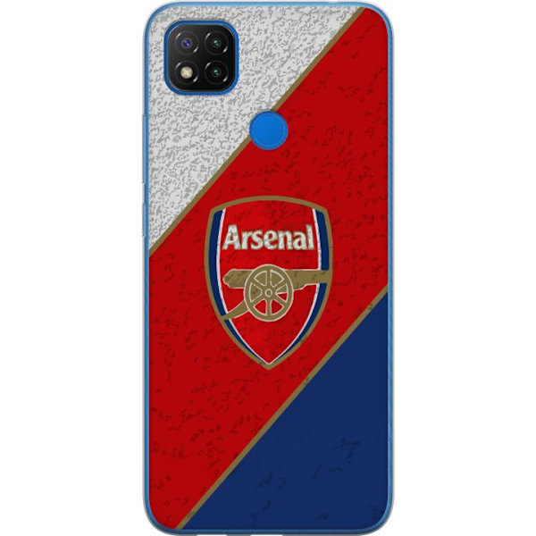 Xiaomi Redmi 9C NFC Gennemsigtig cover Arsenal