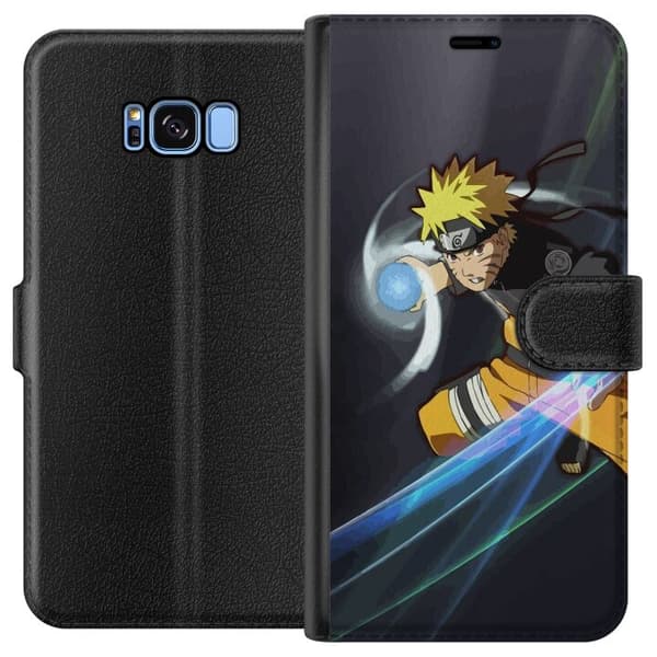 Kompatibelt Plånboksfodral till Samsung Galaxy S8 Naruto