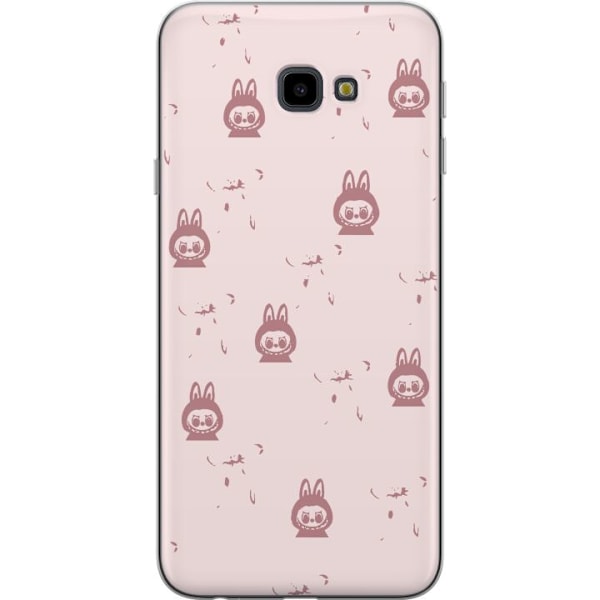 Samsung Galaxy J4+ Läpinäkyvä kuori Labubu Neon Pop - Neonv