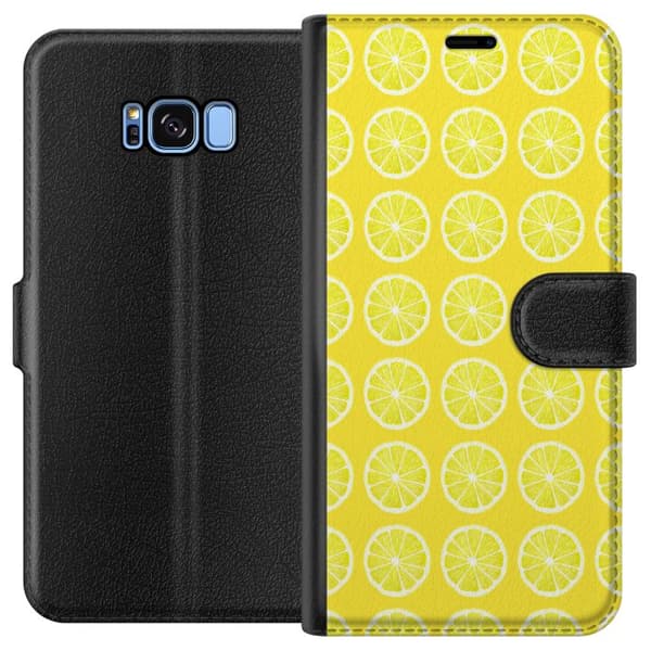 Kompatibelt Lommeboketui til Samsung Galaxy S8 Citroner