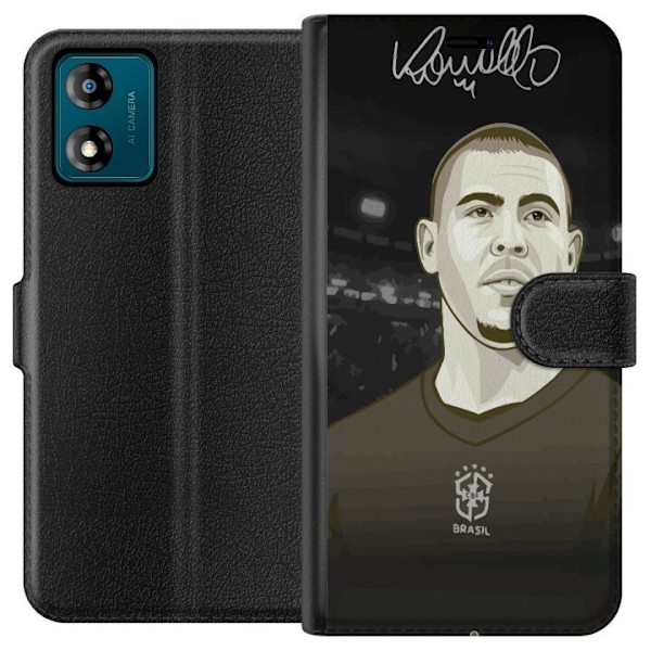 Motorola Moto E13 Lompakkokotelo Ronaldo Nazario