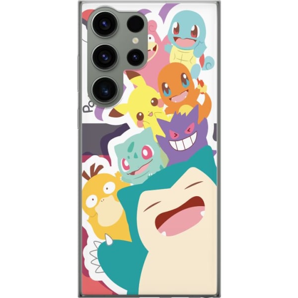 Samsung Galaxy S23 Ultra Gennemsigtig cover Pokemon
