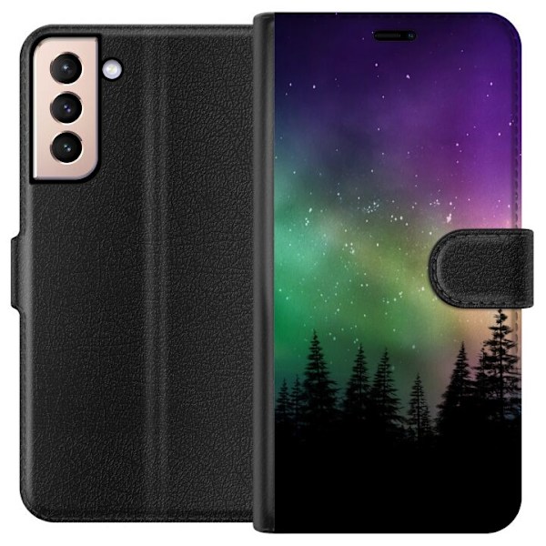 Samsung Galaxy S21 Tegnebogsetui Nordlys