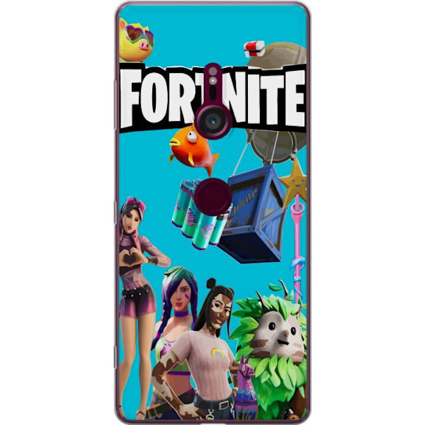 Sony Xperia XZ3 Läpinäkyvä kuori Fortnite