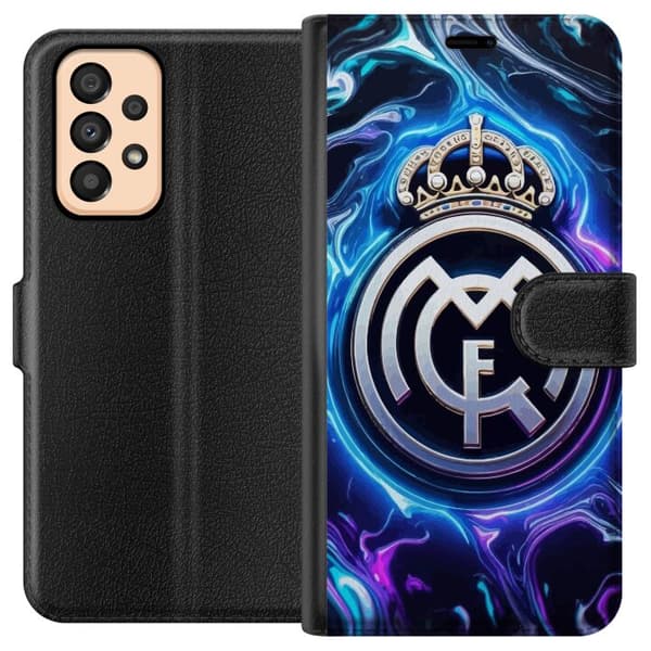 Kompatibelt Plånboksfodral till Samsung Galaxy A33 5G Real Madrid