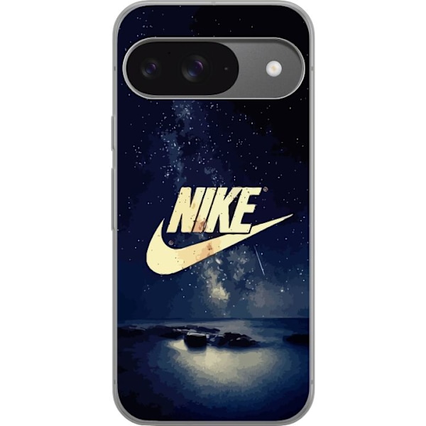 Google Pixel 9 Pro Genomskinligt Skal Nike