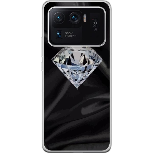 Xiaomi Mi 11 Ultra Genomskinligt Skal Silke Diamant