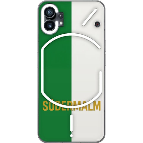 Nothing Phone (1) Gennemsigtig cover Södermalm - fodbold