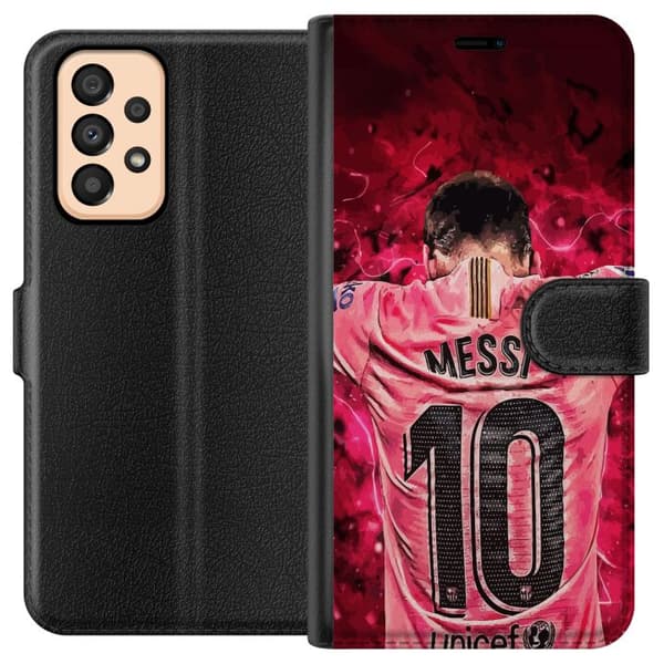 Yhteensopiva Lompakkokotelo Samsung Galaxy A33 5G Messi