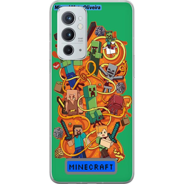 OnePlus 9RT 5G Gennemsigtig cover Minecraft