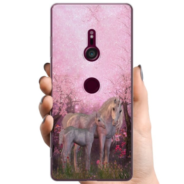 Sony Xperia XZ3 TPU Mobildeksel Unicorn