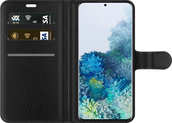Kompatibelt Lommeboketui til Samsung Galaxy S20+ Midnattsbotanikk svart